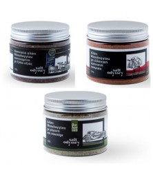 SMOKED SALTS IN VASE 