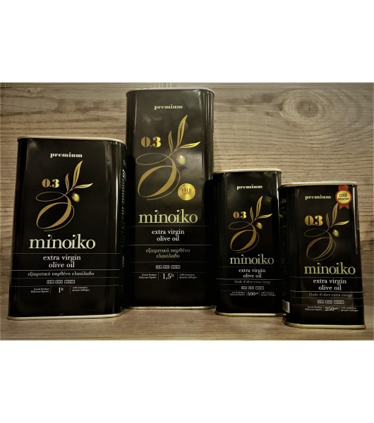 OLIVEOIL 0.3 METALLIC CAN MINOIKO