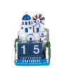 Santorini Decorative Perpetual Desk Calendar