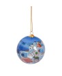 Glass Christmas Ornament – Santorini