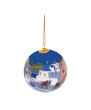 Glass Christmas Ornament – Santorini